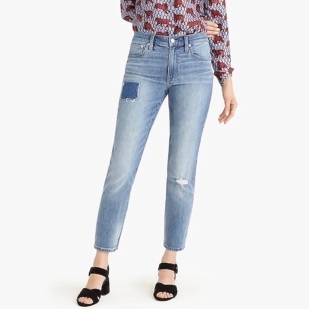 New J Crew Tall Slim Boyfriend Jeans 27T